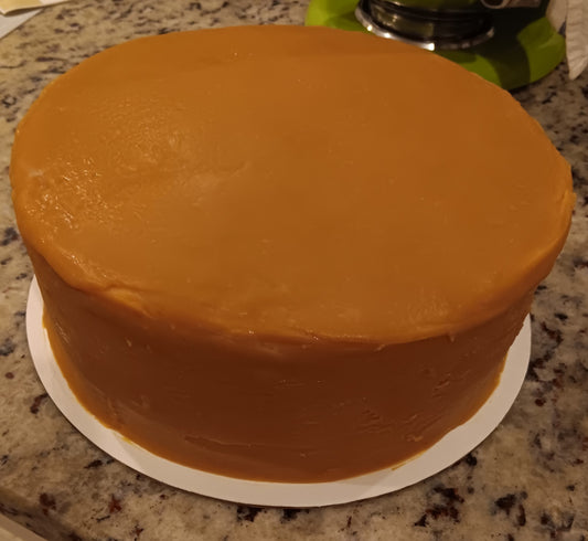 Old Fashioned Caramel Cake