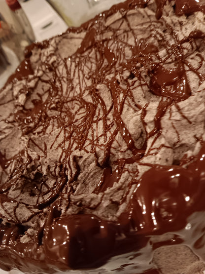 Oreo Cookie Cake with Oreo Frosting