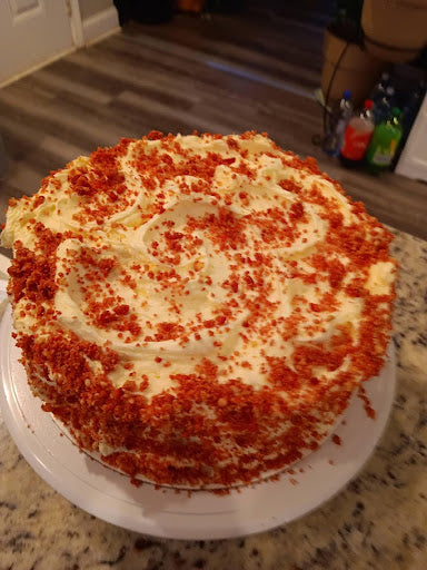 Strawberry Crunch Cake