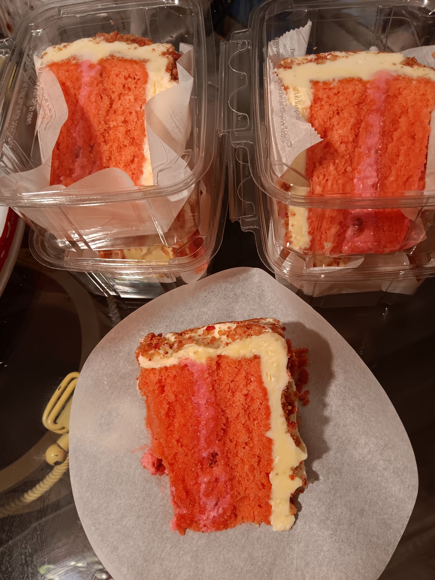 Strawberry Crunch Cake