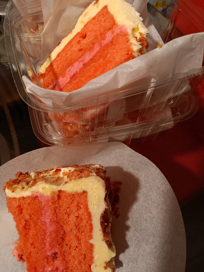 Strawberry Crunch Cake