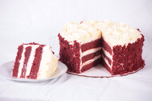 Traditional Red Velvet Cake and Cream Cheese Frosting